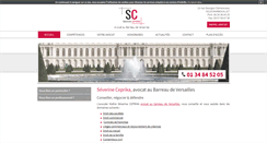 Desktop Screenshot of ceprika-avocat.com